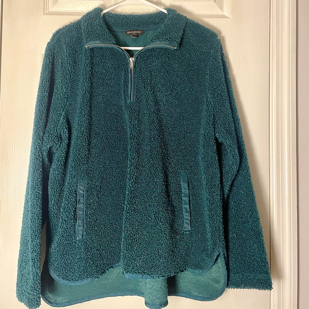 Banana Republic Quarter Zip Sweater